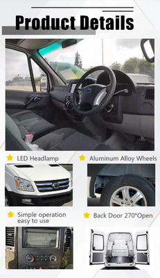 электрический мини ряд Van 288km замораживателя Van 110km/H Электрическ груза 73.6kWh максимальный