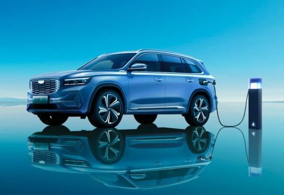 Geely Xingyue l электротранспорты AWD PHEV SUV вышло приводу электрический автомобиль 215km/h