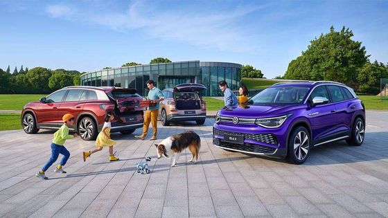 Корабли 160km/h автомобилей 617km долгосрочные чистые электрические SUV VW ID6X большие электрические