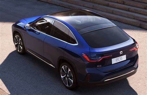 Электротранспорт средства дверей 465Km электрических автомобилей 75kwh 5 высокой эффективности Nio EC6