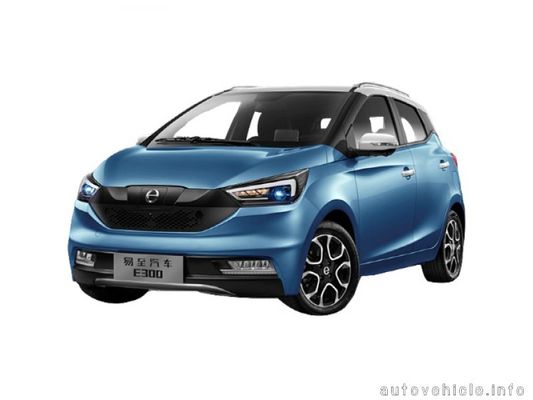 седан 302km NEDC автомобиля энергии EV автомобиля JMC EV3 быстрой скорости 100km/h электрический новый