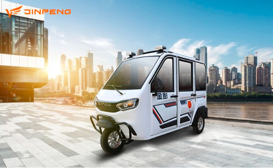 Трицикл колеса Jinpeng CX 1000W 3 электрический полный закрыл кабину 3 Seater 27km/h