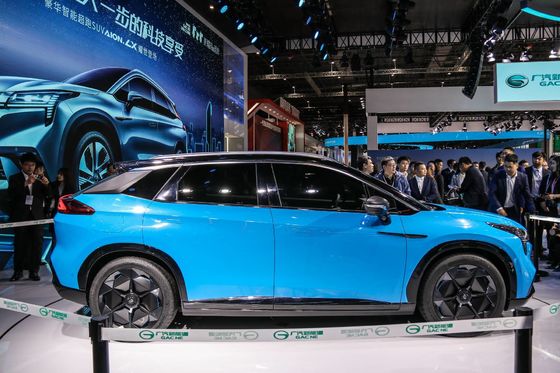 литий-ионный аккумулятор автомобиля седана Seater дверей 5 электрического автомобиля 5 110km/H GAC AION