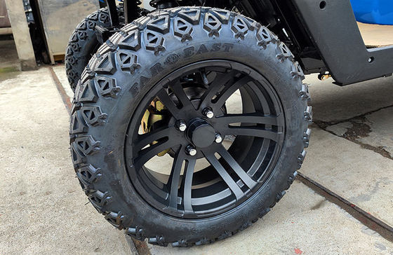 Литий 115AH тележка пожарного тележки гольфа автомобиля клуба 72 вольт электрическая