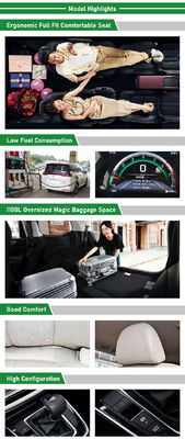 Полноприводный компактный электрический минивэн 7 Seater GAC Trumpchi M6 270T Manual Elite Edition