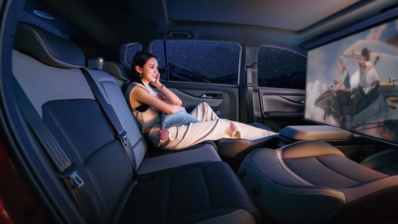 Автомобили Hycan Z03 чистые электрические выстраивают в ряд 430km 5 привод 140km/h автомобиля SUV Seater AWD