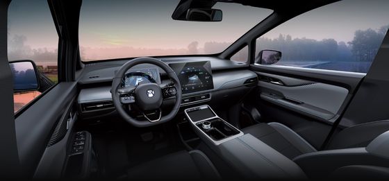 Автомобили Hycan Z03 чистые электрические выстраивают в ряд 430km 5 привод 140km/h автомобиля SUV Seater AWD