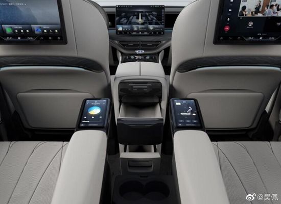 Батарея 4WD электрическое SUV 180km/h утюга лития автомобиля 571nm Denza D9 MPV EV