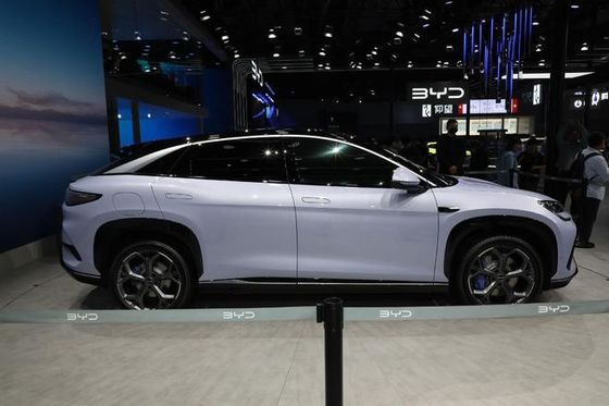 Красивый Чистый Электрический BYD Sea Lion 07 EV Автомобиль Новая Энергия Автомобиль С Аккумулятором