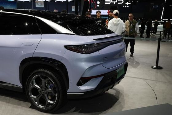 Красивый Чистый Электрический BYD Sea Lion 07 EV Автомобиль Новая Энергия Автомобиль С Аккумулятором
