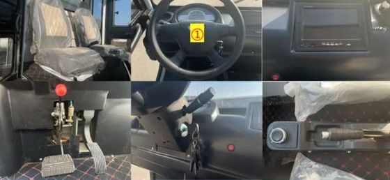 4m3 Мини мусор мусорная пыль сбор электрический мусорная машина очистка пожарная машина