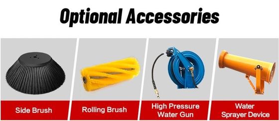 Полностью запечатанная машина для уборки полов кабины Уборка улиц