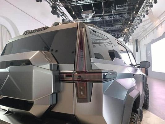 Большой EV Car AtDongfeng Mengshi M-Hero 917 EV Производство началось 1000 л.с. 505 км диапазон под капотом