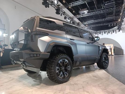 Большой EV Car AtDongfeng Mengshi M-Hero 917 EV Производство началось 1000 л.с. 505 км диапазон под капотом