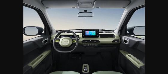 2023 Мини электрический автомобиль крошечный китайский электромобиль с лицом Бронко на Geely Panda Knight 200 км пробега