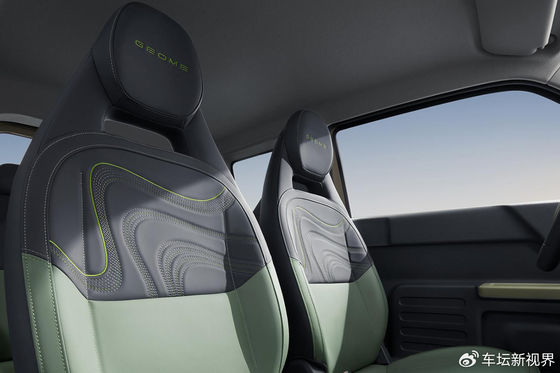 2023 Мини электрический автомобиль крошечный китайский электромобиль с лицом Бронко на Geely Panda Knight 200 км пробега