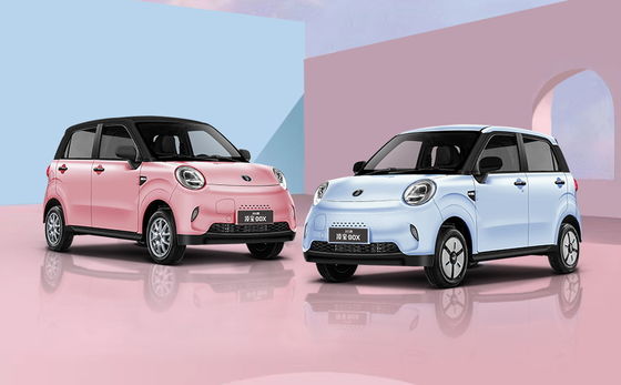 Отличный интерьер, богатая конфигурация и модный дизайн в Lingbao Box EV New Car