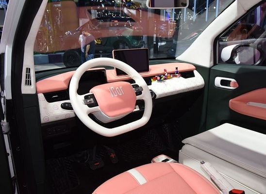 Smart Mini Ev Car Chery Mini Electric 4 Wheel QQ мороженое 3 двери 4 места 2023