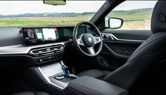 Новейший и полный привод на BMW i4 с двойными электрическими двигателями