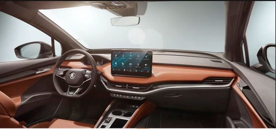 Достаточно удобная езда и похвально быстрая на Skoda Enyaq iv80 82kWh аккумулятор с одним двигателем, электромобиль с задним приводом