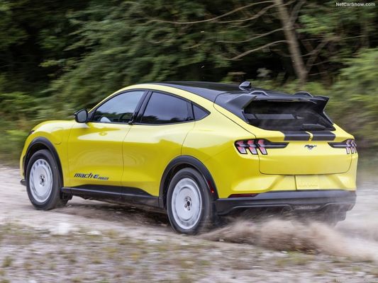 Уникальная ралли-подвеска, семейный автомобиль с гоночным чувством на Ford Mustang Mach-E Rally (2024) 480 лошадиных сил