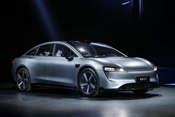 2024 Новый Chery Huawei LUXEED S7 2024 Роскошный электрический седан LUXEED S7 с потреблением 12,4 кВт/ч