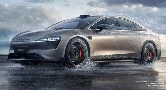 2024 Новый Chery Huawei LUXEED S7 2024 Роскошный электрический седан LUXEED S7 с потреблением 12,4 кВт/ч