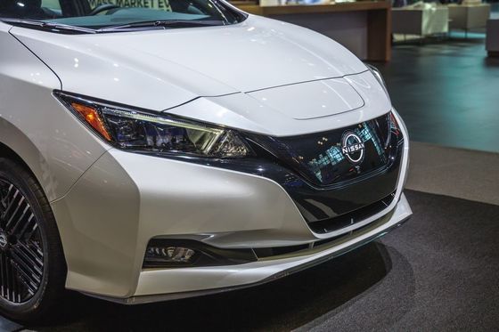 Без бензина с дальностью 180 миль для местных поездок на 2024 Nissan Leaf S хэтчбек новые энергетические автомобили