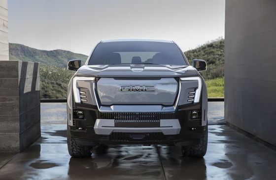 GMC Sierra EV с двойным двигателем с 754P, способным тянуть до 9500 фунтов и может тянуть до 1300 фунтов полезной нагрузки