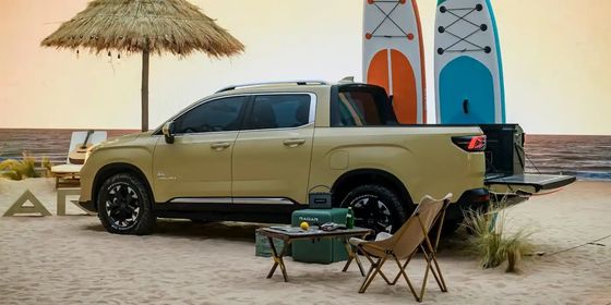 Новый электромобильный грузовик 2024 Radar RD6 с полным приводом с мощностью 200 кВт и крутящим моментом 384 Нм