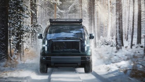 Специально построенный пикап Trcuk Canoo с 8-футовой кроватью с большим хранилищем внутри