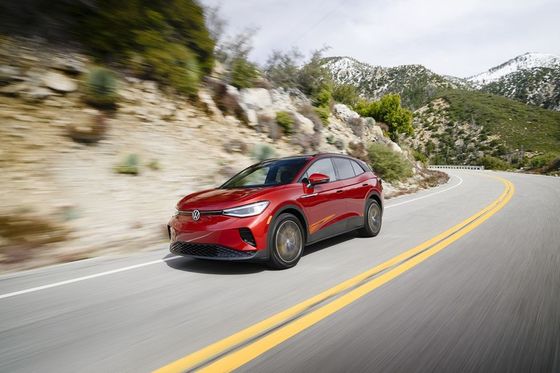 201 л.с. лошадиных сил RWD до 290 миль EPA диапазон на 2024 Volkswagen ID4 чисто электрические автомобили