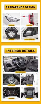 2024 Новый Vanvoiture Electrique Новые энергетические транспортные средства Carros Электрический грузовик Mini New Gonow Shuailing 260 км 60кВ