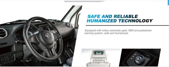 Китайский бренд электрический мини-грузовик с Van Ruichi Ek01s грузоподъемность 720 кг 6cbm контейнер, чисто электрический грузовик