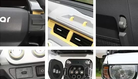 Удобный и практичный электрический автомобиль- Chery QQ Ice Cream Qirui 2024 170 км 205 км 3 двери 4 места Мини EV Minicar