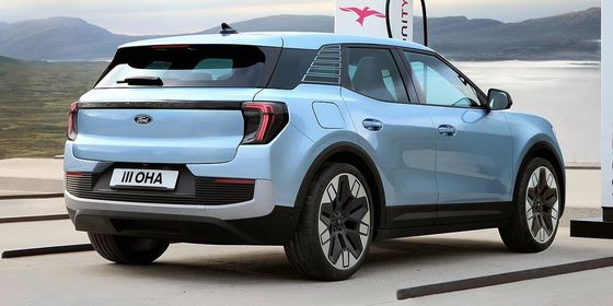 Чистый электрический кроссовер Ford Explorer с WLTP Дальность действия 380 км 9 секунд Ускорение 0-100 км/ч