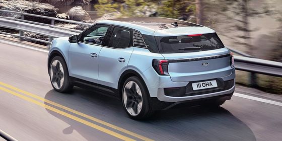 Чистый электрический кроссовер Ford Explorer с WLTP Дальность действия 380 км 9 секунд Ускорение 0-100 км/ч