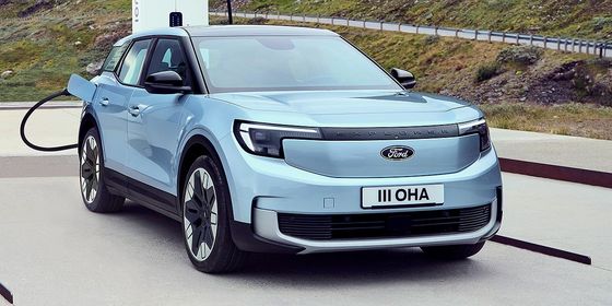 Чистый электрический кроссовер Ford Explorer с WLTP Дальность действия 380 км 9 секунд Ускорение 0-100 км/ч