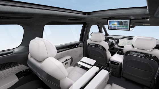 Zeekr 009 Чистый электрический роскошный MPV переопределяет ваши ожидания от MPVS 140 кВтч батареи 822 км CLTC Диапазон 0-100 км / ч в 4,5 с