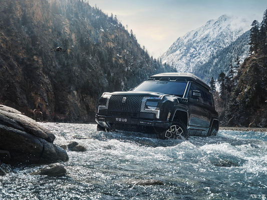 Пре-продажа 2024 Пекинский автосалон BYD Янванг U8 2024 Роскошный внедорожник 1197hp 4Мотор 4wd Электромобиль Byd U8 Гибридный