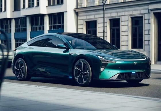 Самый горячий автошоу в Пекине Jiyue07 200кВт Моторная мощность 27w;S Чистая электрическая машина с максимальной скоростью 200 км/ч