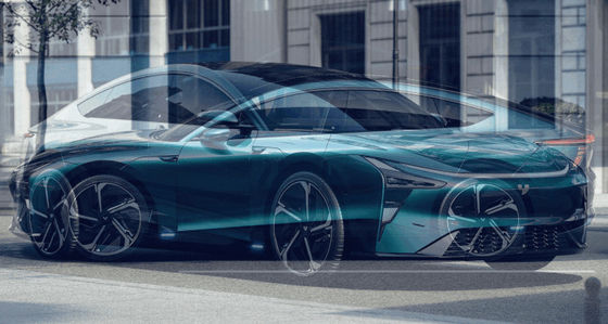 Автономный робот 2024 Jiyue01 200кВт Моторная мощность 272 л.с. 550 км CLTC Дальность полного электромобиля с максимальной скоростью 200 км/ч