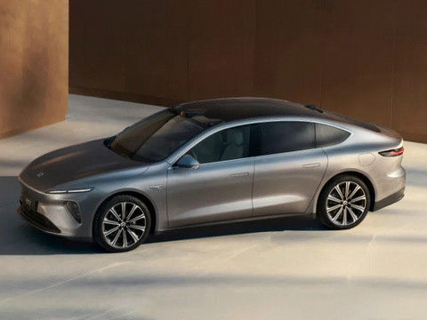 Новые энергетические транспортные средства 2024 Nio ET7 Weilai Электрические транспортные средства 75кВт 200 км/ч Автомобиль высокой скорости