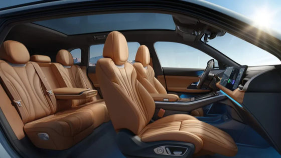 Новый премиальный электрический внедорожник - Xpeng G9 2024 570 км pro с 230 двигателем мощностью 430N.m крутящий момент 6.4sec 0-100 км / ч ускорение