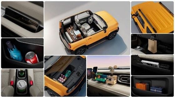 2024 полный кроссовер BAOJUN YEP EV 303km CLTC 28.1 аккумулятор с 75кВт двигателем и максимальной скоростью до 100 км/ч 3 или 5 дверей