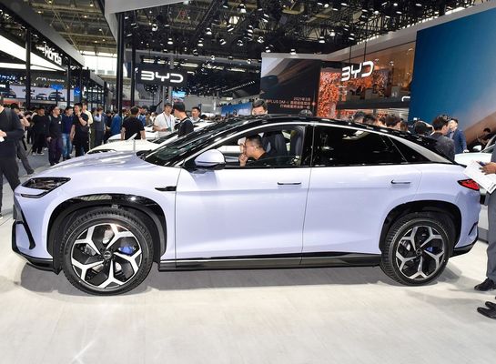 Новый электромобиль PURE BYD Sea lion 07 с BYD e-платформой 3.0 EV архитектурой 210 км/ч максимальная скорость и 231P.s мощность двигателя