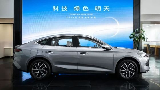Новый гибридный автомобиль 2024 BYD Qin L Dm-i 1.5T 101Ps.L4 двигатель с 218Ps электрический двигатель мощность 180 км / ч максимальная скорость