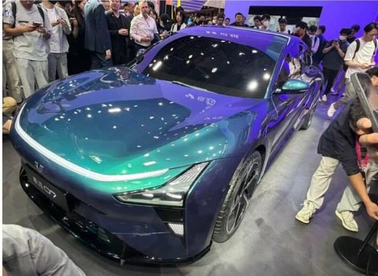 Предпродажа совместного бренда Geely&Baidu Jiyue07 чисто электрическое транспортное средство с мощностью 200 кВт/271P.s 2WD трансмиссия 4 двери/5 мест