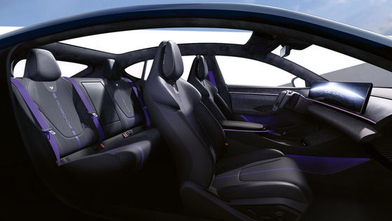 Предпродажа совместного бренда Geely&Baidu Jiyue07 чисто электрическое транспортное средство с мощностью 200 кВт/271P.s 2WD трансмиссия 4 двери/5 мест