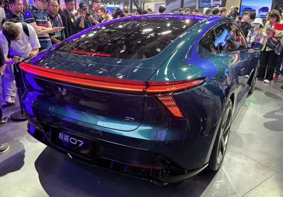 Предпродажа совместного бренда Geely&Baidu Jiyue07 чисто электрическое транспортное средство с мощностью 200 кВт/271P.s 2WD трансмиссия 4 двери/5 мест